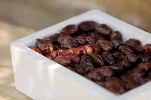 Polystyrene Vegetables and Dates Boxes